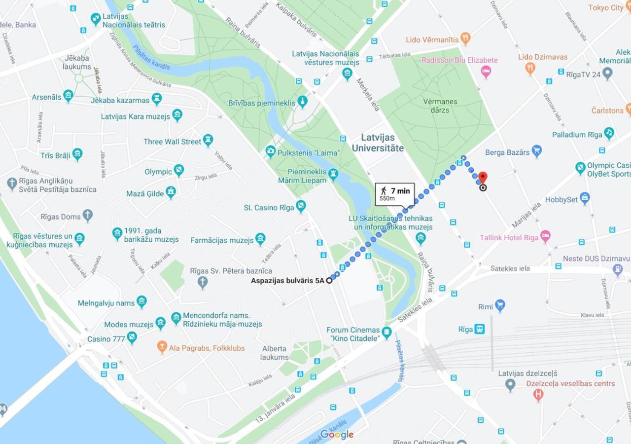 Riga Central District, Тихий Центр Города, Всё Под Боком, Удобно 외부 사진
